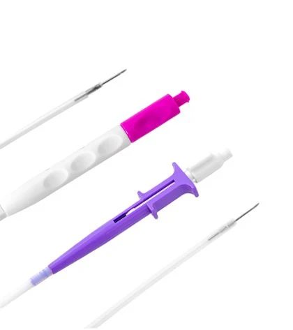 Aiguille d’injection avec ressort
